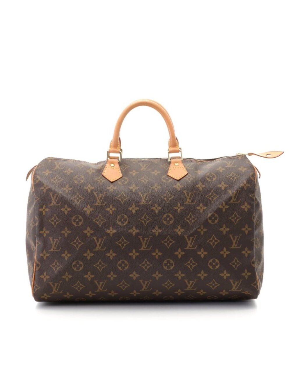 Louis Vuitton Speedy 40 Monogram Boston Bag Canvas Brown Boys'